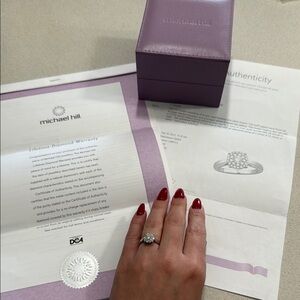 White Gold Diamond Ring